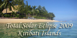 Total&nbsp;Eclipse Tour Kiribati Pacific Islands Fiji and Tarawa with&nbsp;Astronomical Tours
